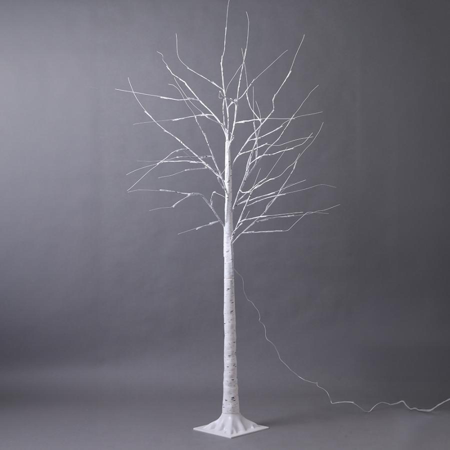 ブランチツリー クリスマスツリー 白樺 150cm 北欧 USB ホワイト LED