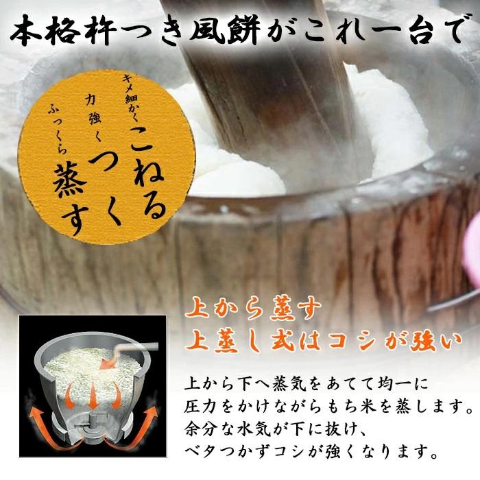 エムケー精工 餅つき機 1升 2升 パン RM-201SN マイコンもちつき機