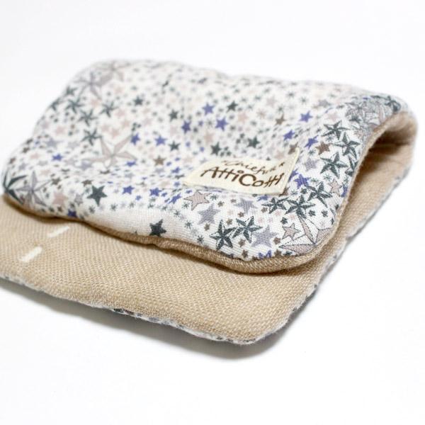 リバティ 8重 ガーゼハンカチ 星 スター 【1801円以上送料無料