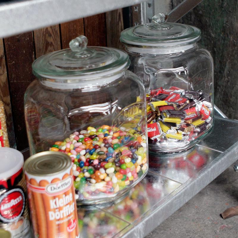 DULTON（ダルトン） 保存容器 ガラス 密閉 米びつ ガラス クッキー