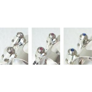 B♭ クラリネット リガチャー ブルズアイ ルージュEX スターリング