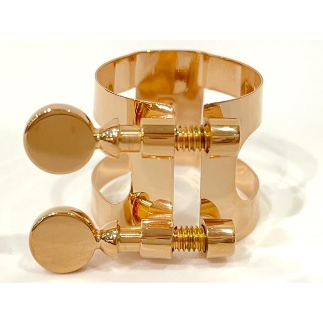 B♭ クラリネット リガチャー HB ピンクゴールドメッキ : クラリネット