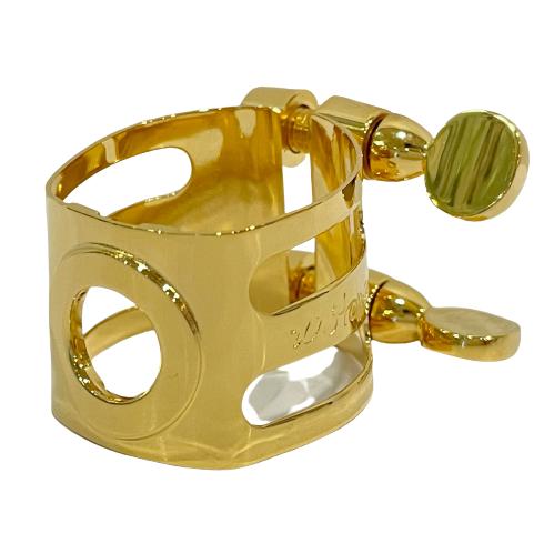 E♭ クラリネット リガチャー ウッドストーン ゴールドプレート