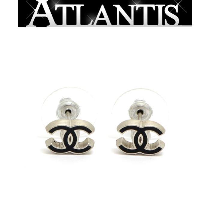 CHANEL（シャネル） 大人気！美品 ミニミニ ココマーク ピアス 黒