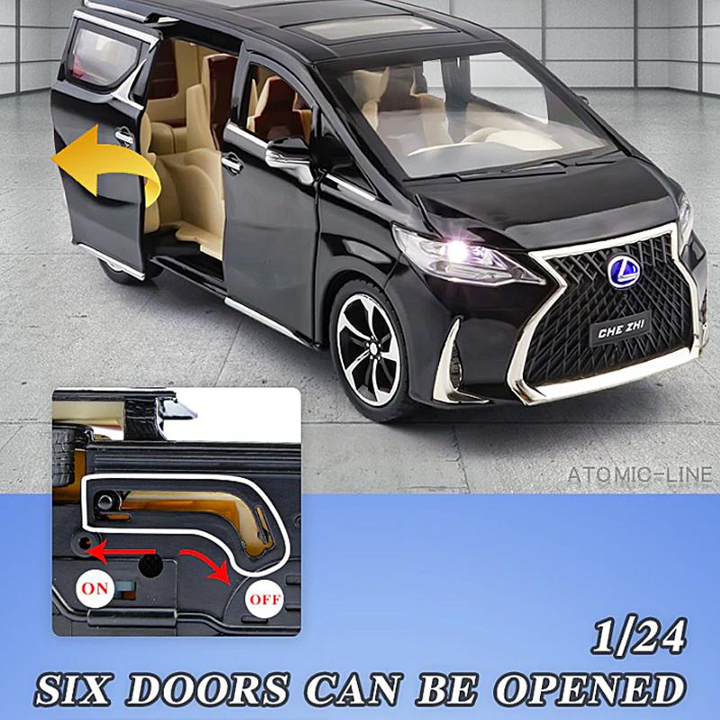 トヨタ（TOYOTA） レクサス LEXUS LM300H 1/24 ミニカー 全2色 ライト