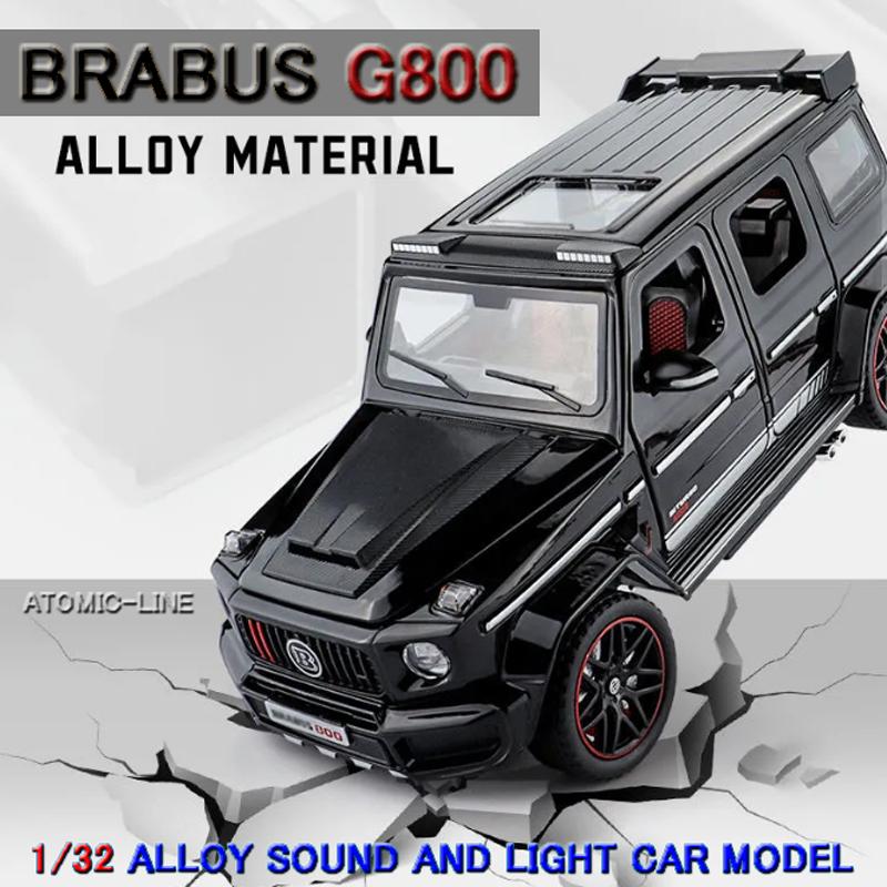メルセデス ベンツ BRABUS G800 1/24 ミニカー 全4色 ライト点灯