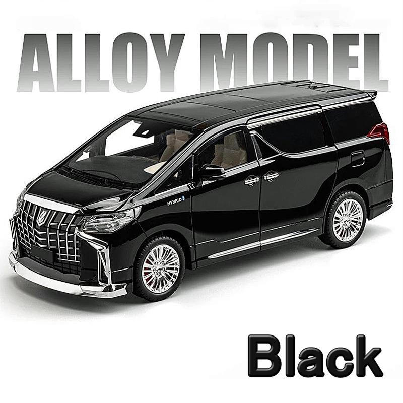 トヨタ（TOYOTA） アルファード 1/18 ミニカー 全2色 ライト点灯