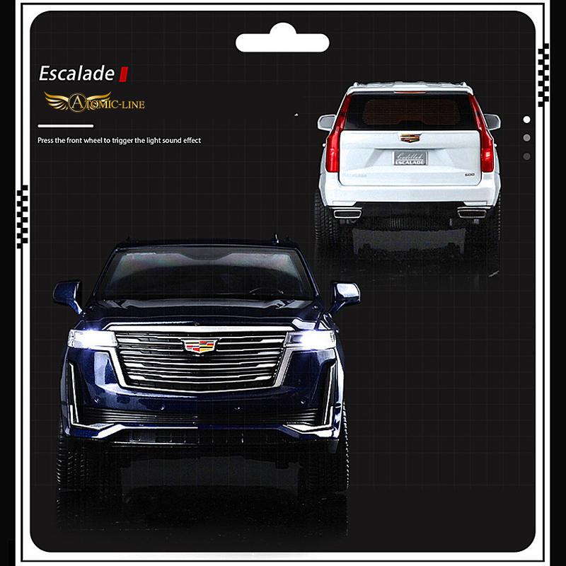 キャデラック Cadillac エスカレード 1/24 ミニカー 全3色 ライト点灯