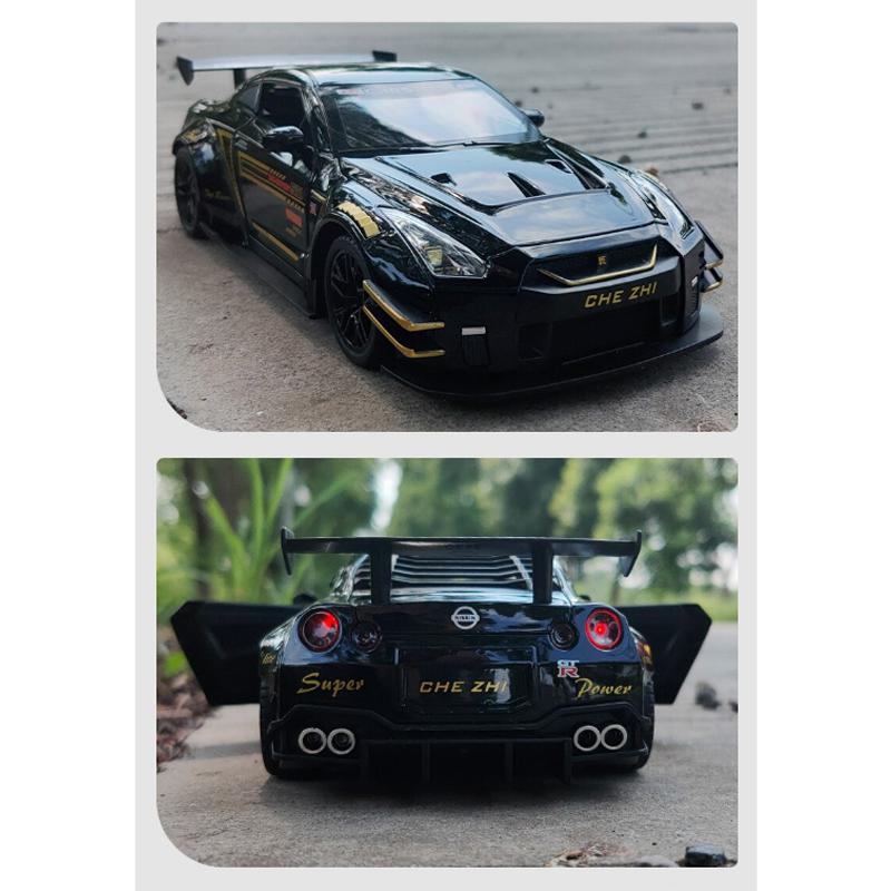 日産（NISSAN） スカイライン Ares GTR R35 1/24 ミニカー 全3色