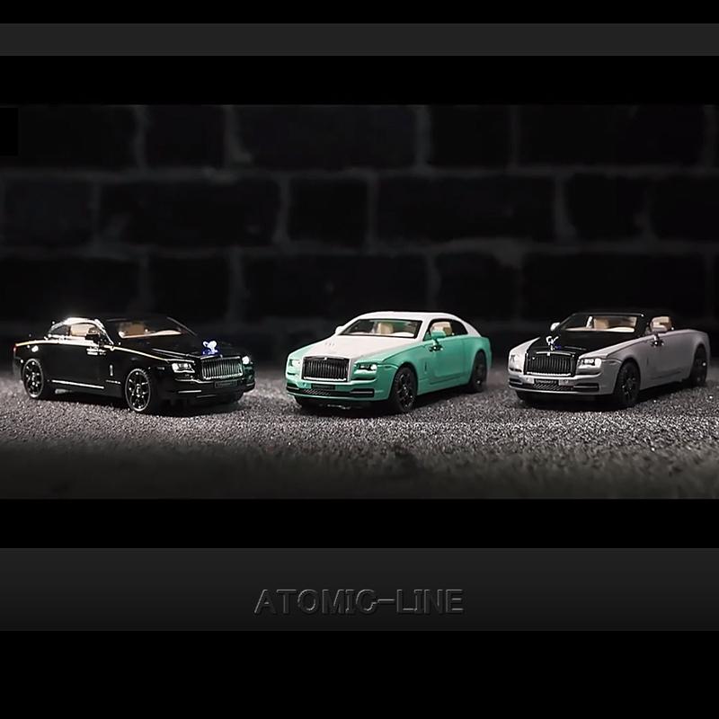 ロールスロイス（RollsRoyce） レイス 1/32 ミニカー 全3色 ライト点灯