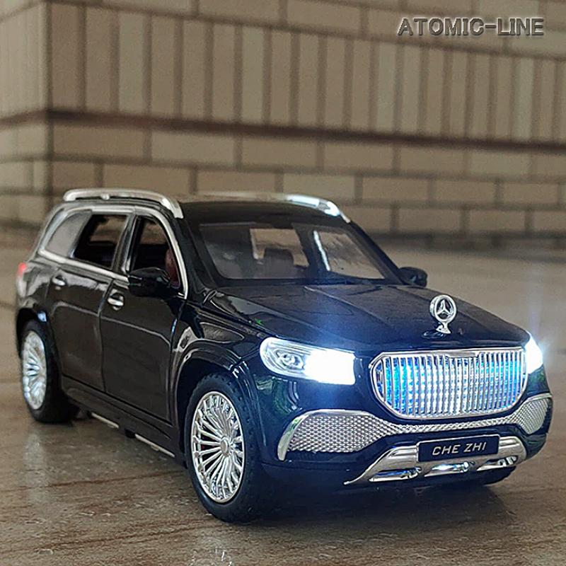 Mercedes Benz マイバッハ GLS600 1/24 ミニカー 全3色 ライト点灯