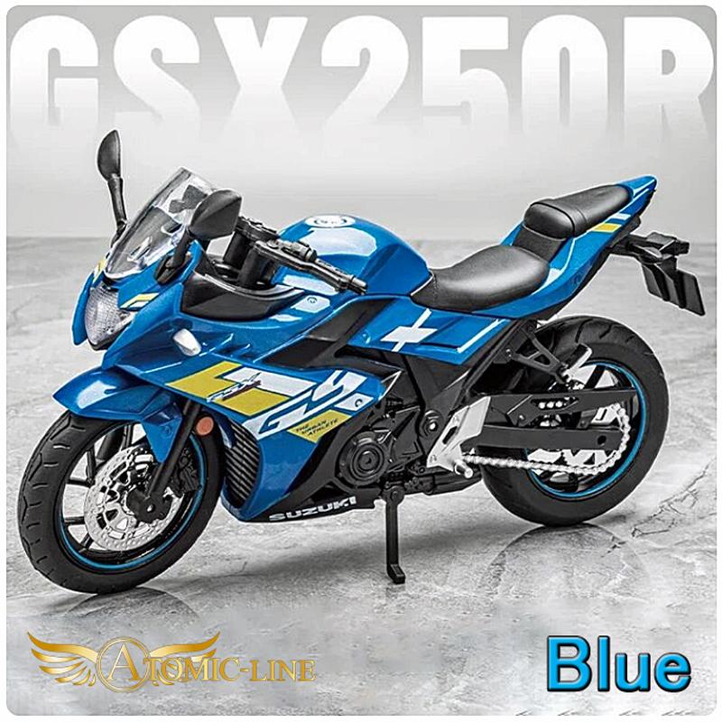スズキ GSX250R 1/12 ミニカー 全3色 ライト点滅 エンジンサウンド