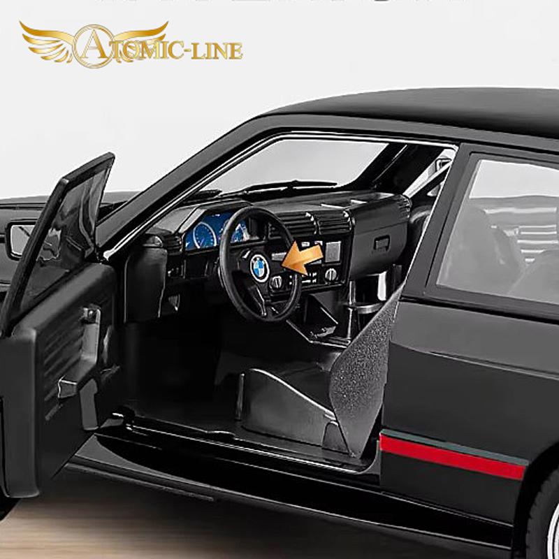 BMW BMW M3 E30 クーペ 1/24 ミニカー 全4色 ライト点灯 エンジン