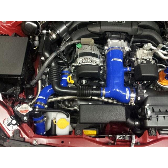 シリコン製インダクションホース トヨタ86 DBA-ZN6 FA20 ZN6 青