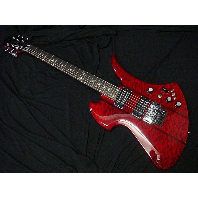 BCR B.C.Rich Mockingbird Legacy ST with Floyd Rose Trans Red