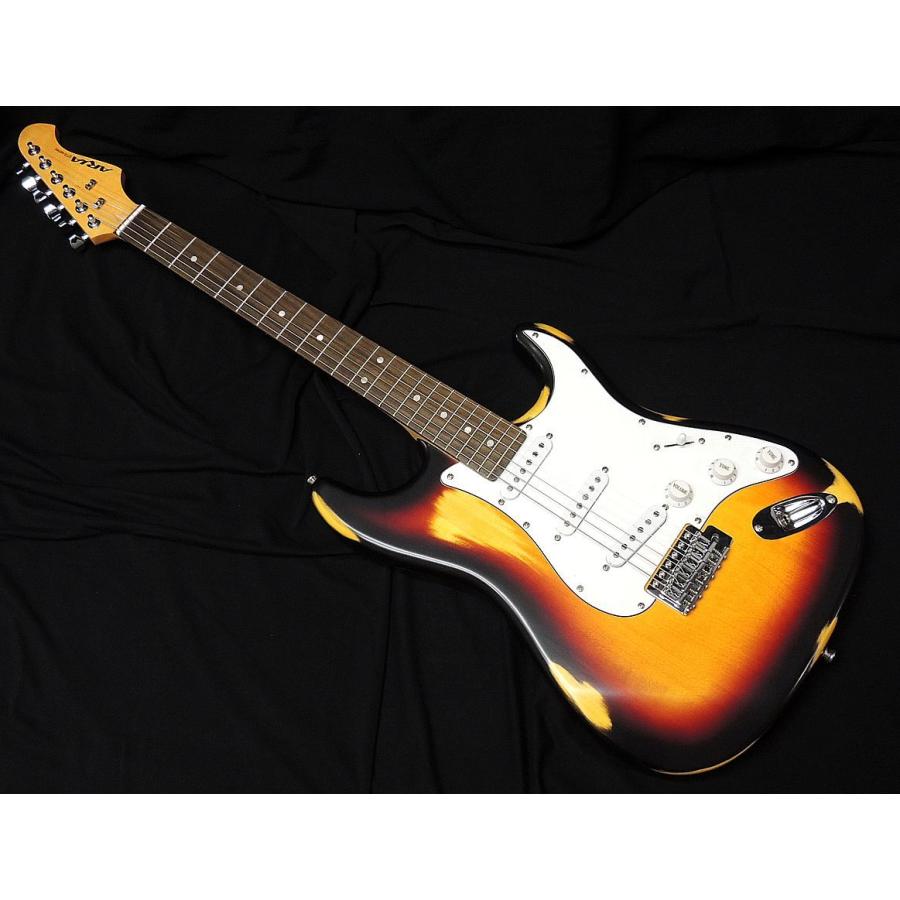 ARIA（アリア） ARIA STG-003 レリック加工 ストラトキャスタータイプ