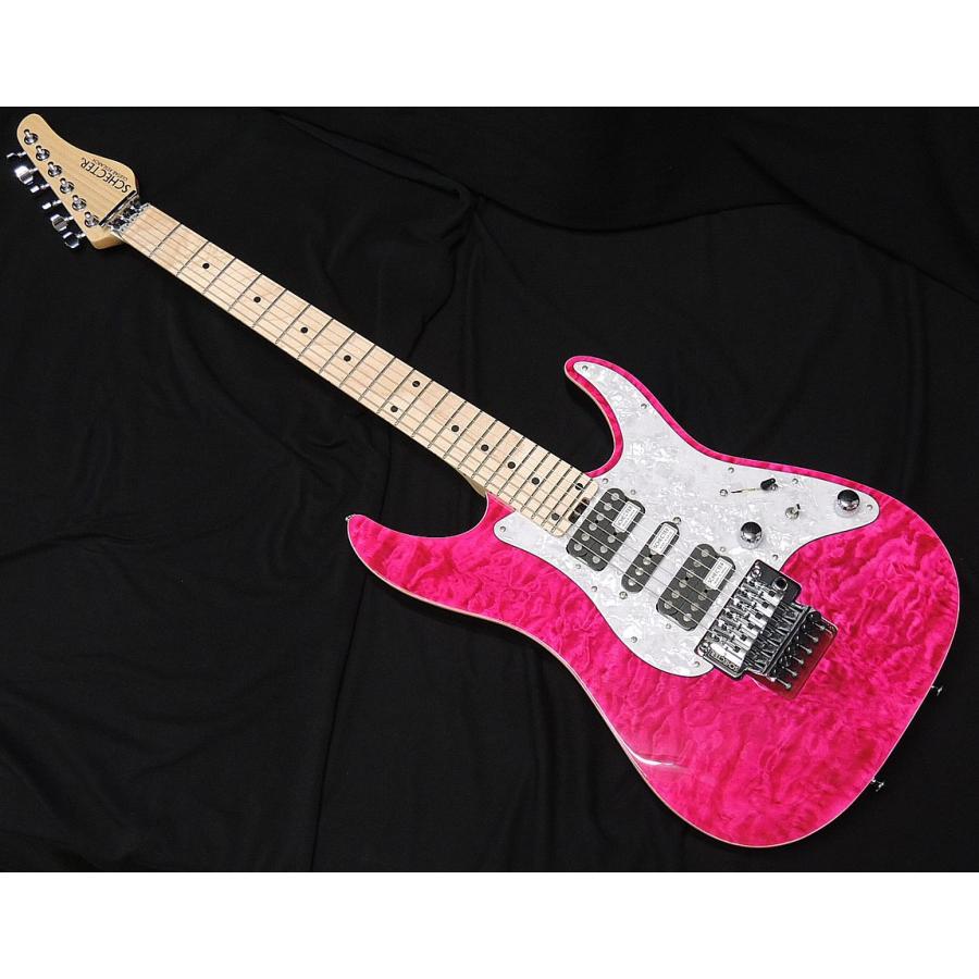 SCHECTER SCHECTER SD-2-24-AL PINK/M シェクター キルテッドメイプル