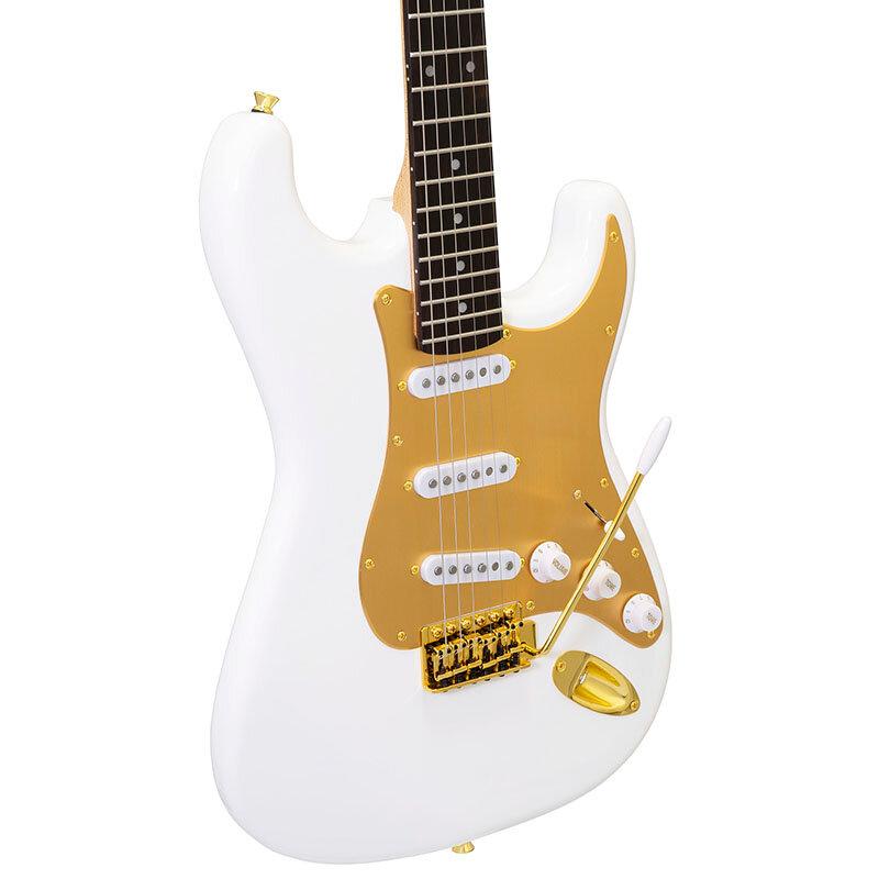 LEGEND LST-AZ WHWH エレキギター レジェンド ストラトタイプ ホワイト