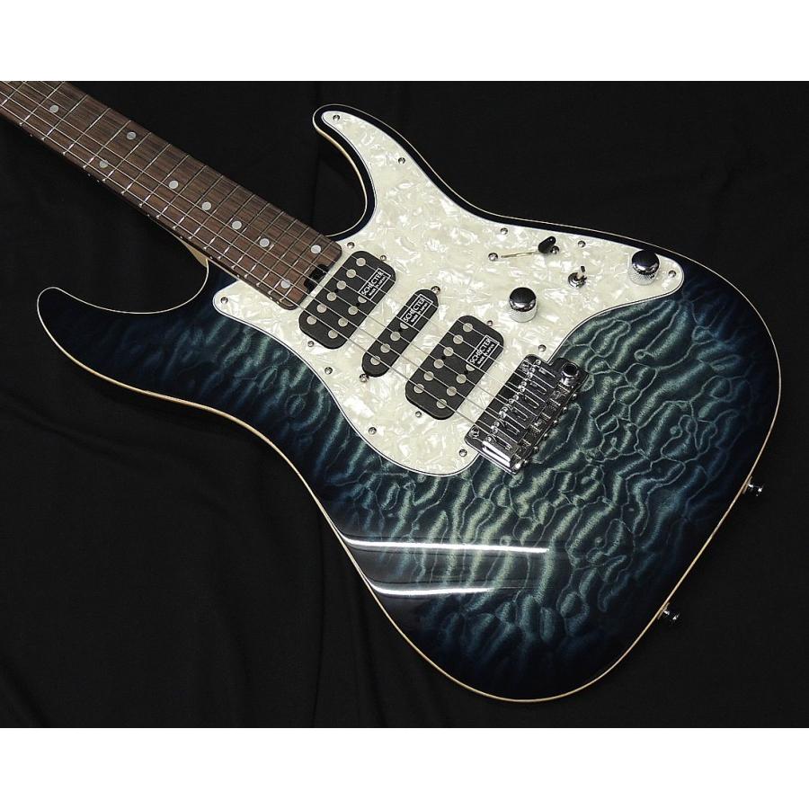 SCHECTER SCHECTER SD-DX-24-AS-VTR BKNTS R Black Natural Sunburst