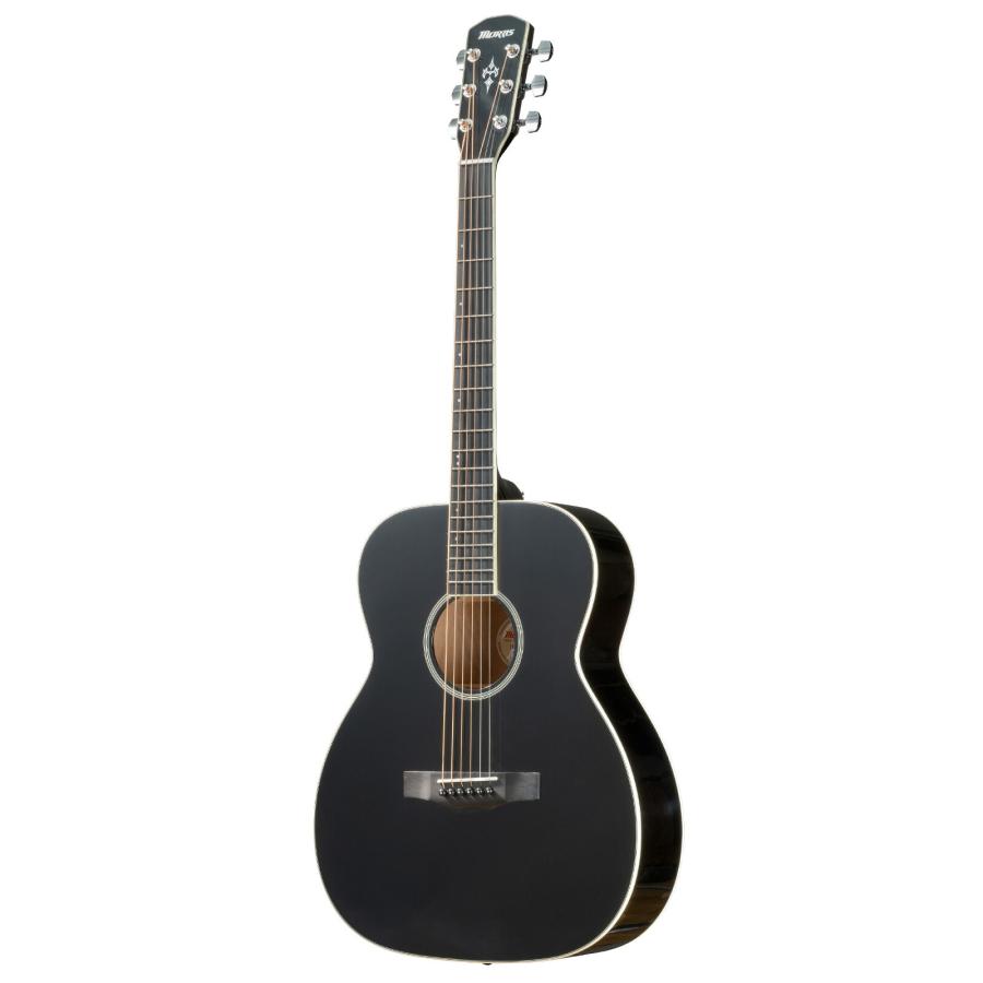 Morris Morris F-025 BLK スプルース単板トップ モーリス フォーク