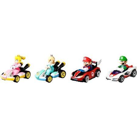 Hot Wheels（ホットウィール） マリオカート 4パック Cセット【限定