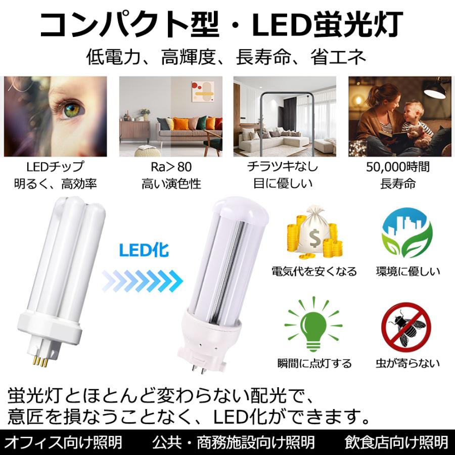 FDL18EXN LED FDL18EX-N FDL18EX コンパクト形蛍光灯 8W 1280lm 口金