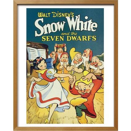 Disneyポスター ビンテージ ディズニー シリーズ Snow White 白雪姫