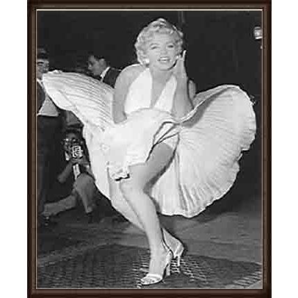 マリリン モンロー 1954（マシュー ツィンマーマン） 額装品 ウッド