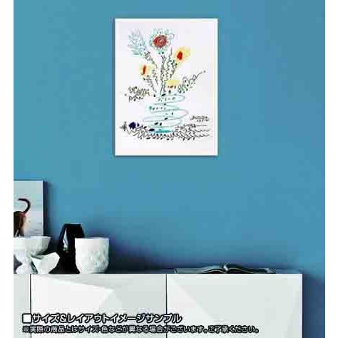 ポスター アート サマーブーケ（パブロ ピカソ） 額装品 ウッド