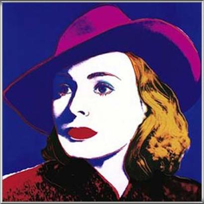 ポスター アート イングリッドバーグマン （ラージ）（アンディ