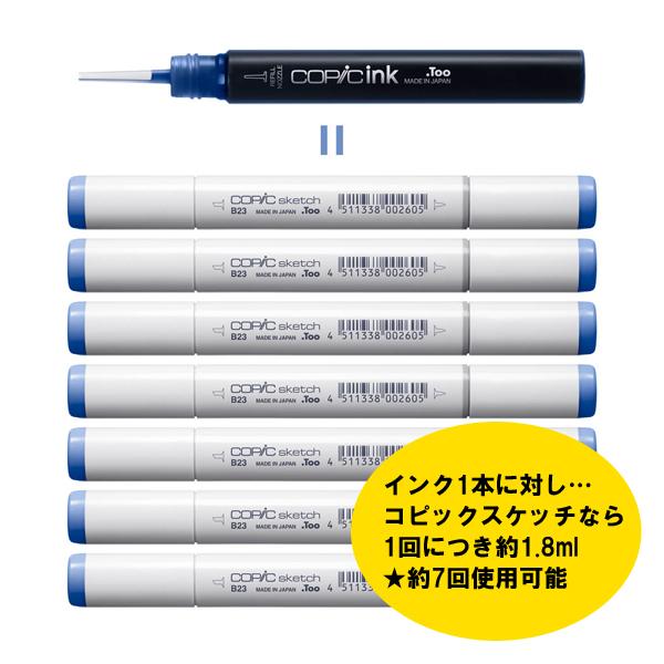 コピック（COPIC） コピックインク 0 COPIC 補充インク 12ml Colorless