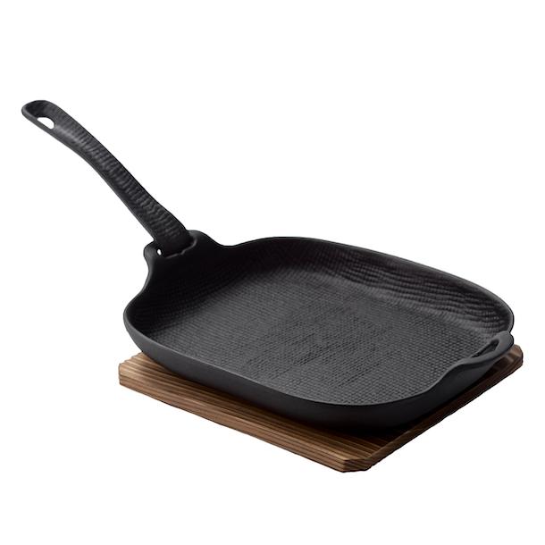 及源鋳造 南部鉄器 焼き焼きグリル どっしり深型 U-37 : びっくり