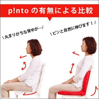 p!nto（ピント） 姿勢矯正クッション椅子 姿勢矯正 椅子 クッション