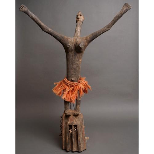 アフリカ マリ ドゴン族 サティンベ マスク 仮面 No.187 木彫り