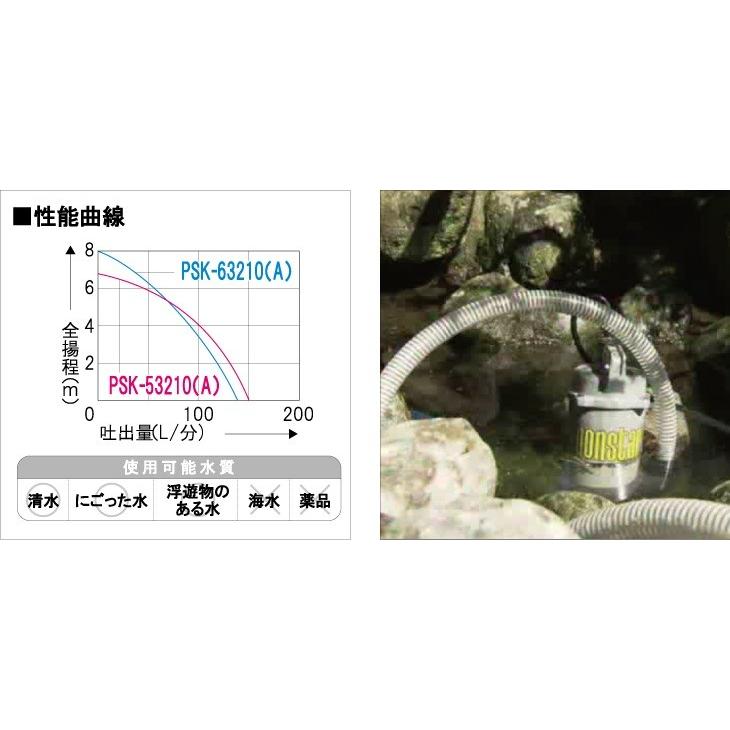 工進（KOSHIN） 水中 ポンプ モーター PSK-53210 PSK-63210 AC100V