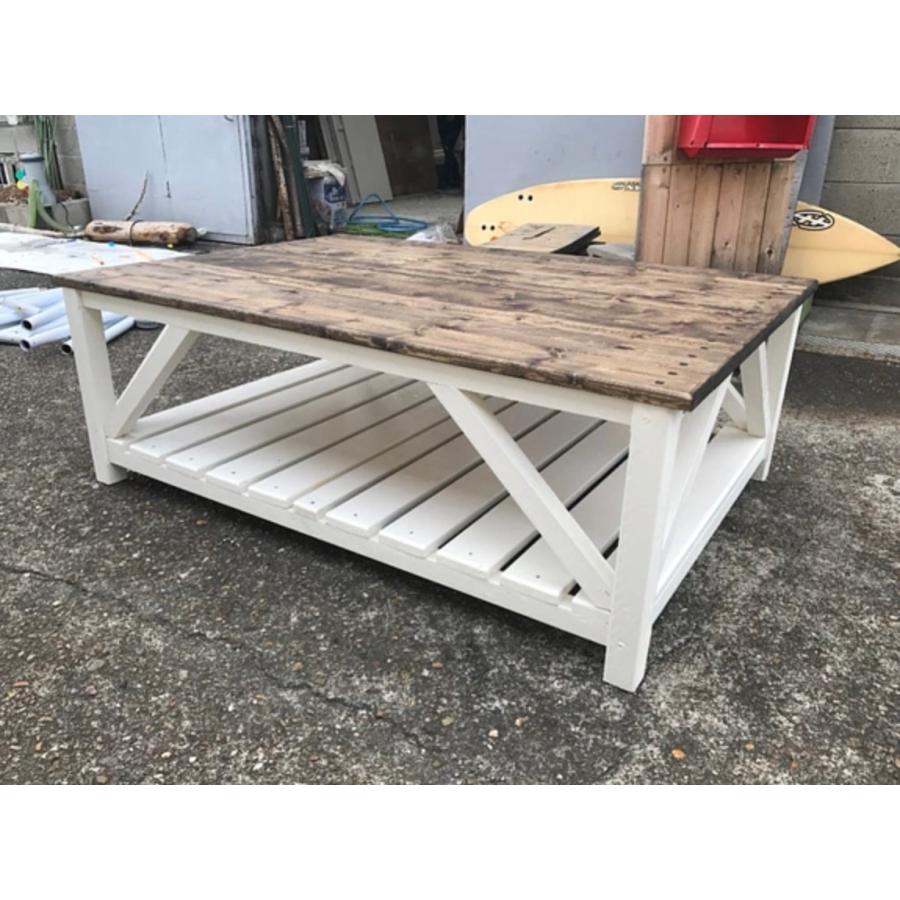 職人手作り 一点物 天然木 ローテーブル センターテーブル