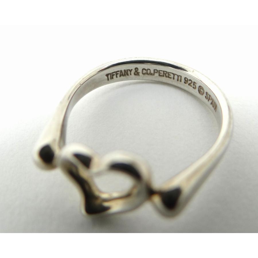 TIFFANY&Co.（ティファニー） オープンハート リング 指輪 SV925