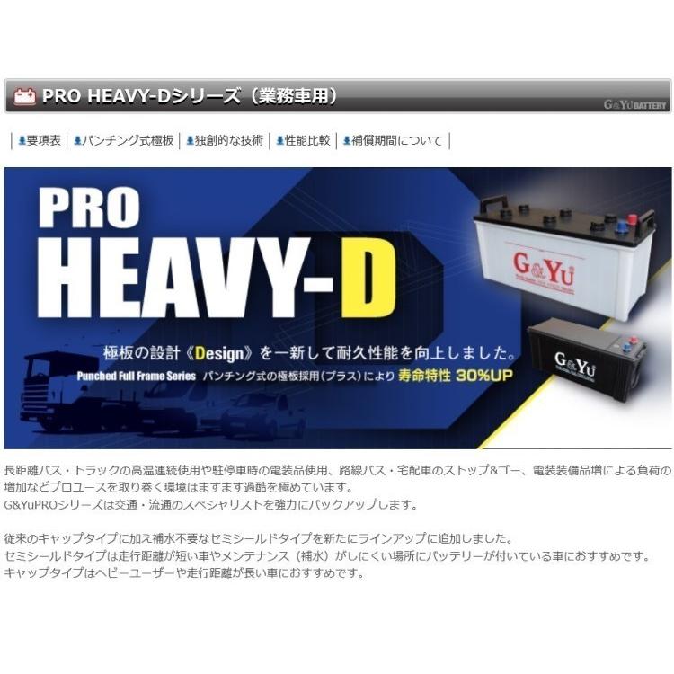 HD- D26R 90D26R PRO HEAVY-D G&yu ナカノ バッテリー 75D26R 80D26R