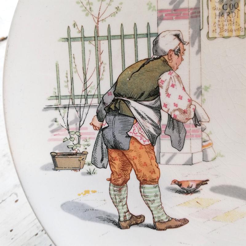 Sarreguemines サルグミンヌ アンファン・リシャールシリーズ プレート