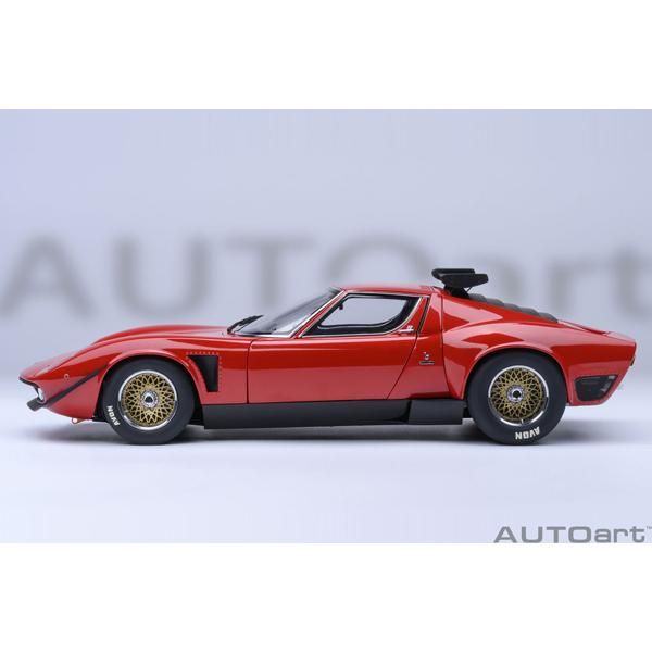 オートアート 1/18 ランボルギーニ ミウラ SVR “イオタ” (レッド