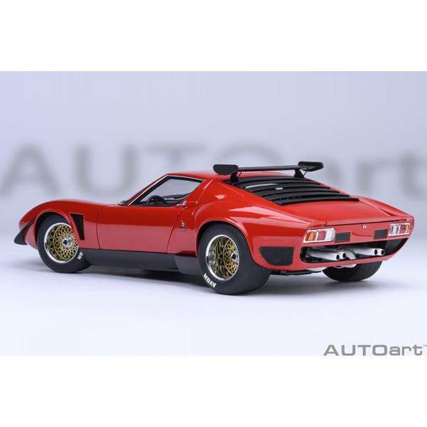 オートアート 1/18 ランボルギーニ ミウラ SVR “イオタ” (レッド