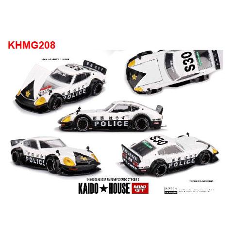 MINI-GT 1/64 Nissan フェアレディ Z Kaido GT ポリス(右ハンドル