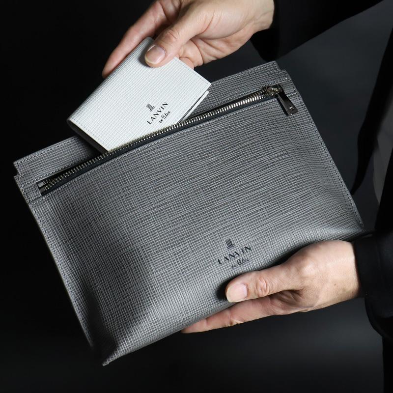 LANVIN en Bleu ランバンオンブルー ゼブダ カードケース 名刺入れ