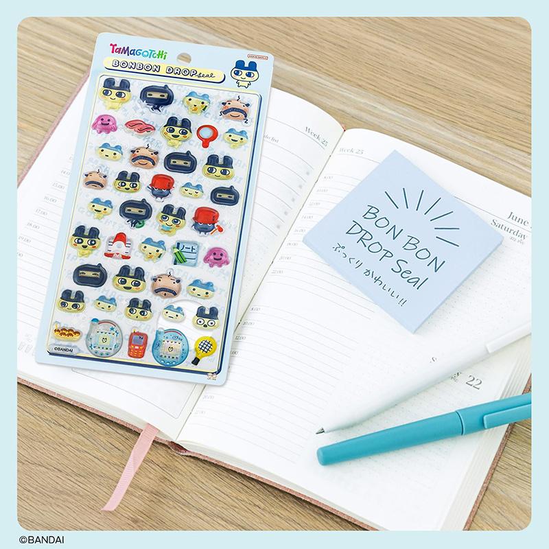 サンスター文具 たまごっち スヌーピー ボンボンドロップシール まめっ