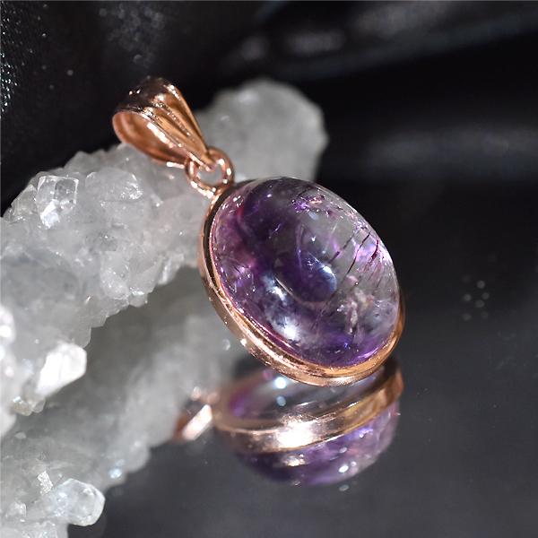 スーパーセブン ペンダントトップ 激レア 希少価値 アメジスト 水晶