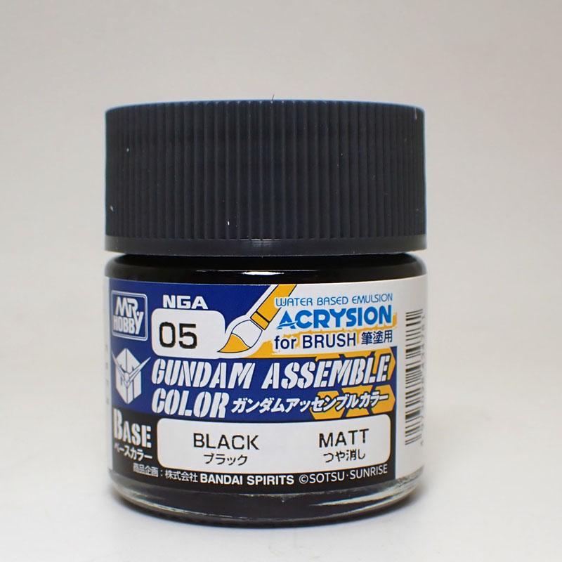 GSIクレオス NGA05 ガンダムアッセンブルカラー ブラック プラモデル
