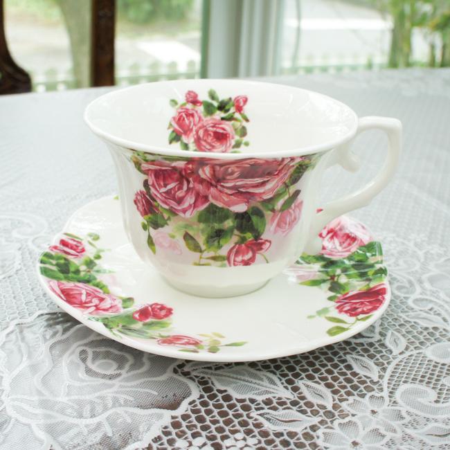 カップソーサー ボーンチャイナ ロイヤルアーデン 電子レンジ可 陶器製