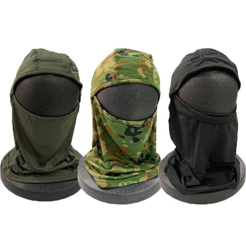 裏起毛フェイスマスク(陸上自衛隊/迷彩/OD/TAN/BLK黒/防寒/フェイス