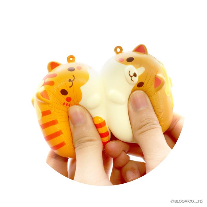 BLOOM ブルーム スクイーズ だいスキワケパン＜ニャンパン&ワンパン＞_