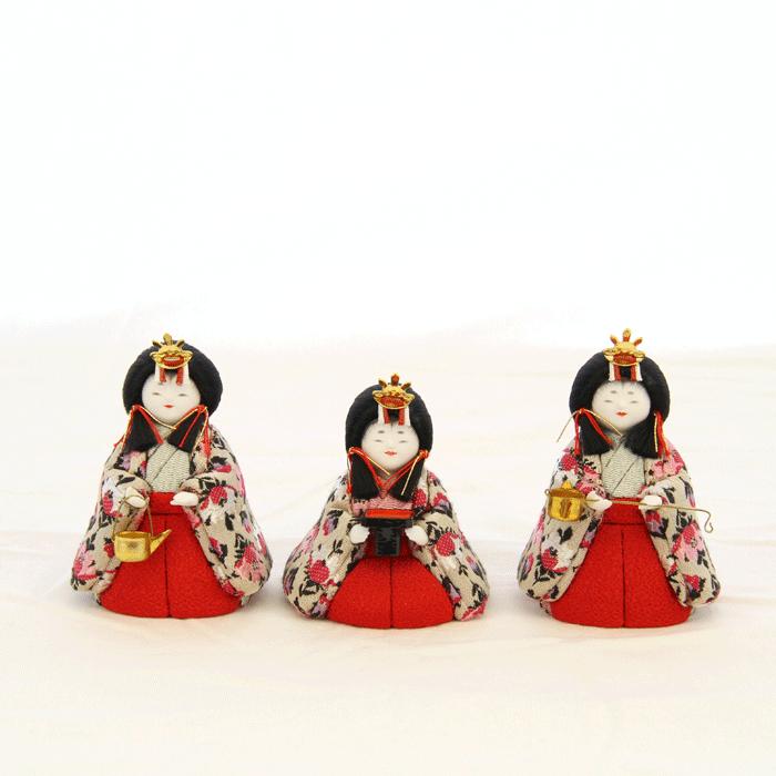 原孝洲 雛人形 おしゃれ コンパクト モダン 五色 517 小春 親王飾り